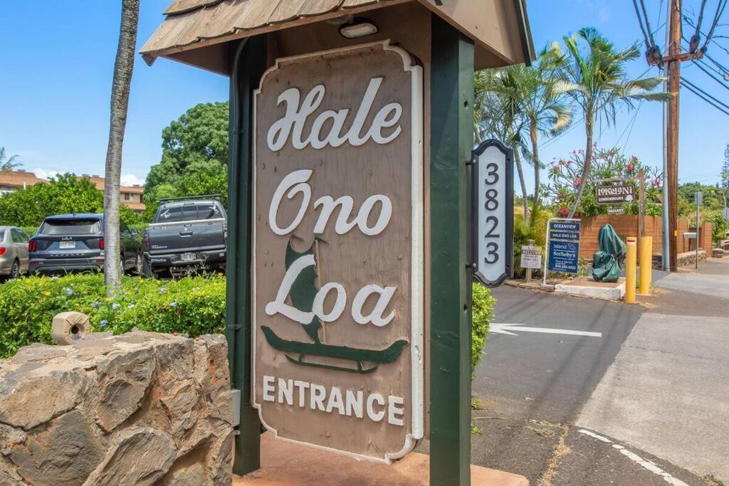 Hale Ono Loa 403- Top Floor, Ocean View, & Complete Modern Remodel Appartement Kahana Buitenkant foto